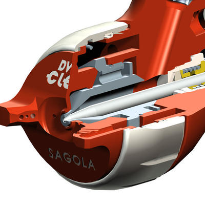 Detalle de la pistola Sagola 4600 Xtreme