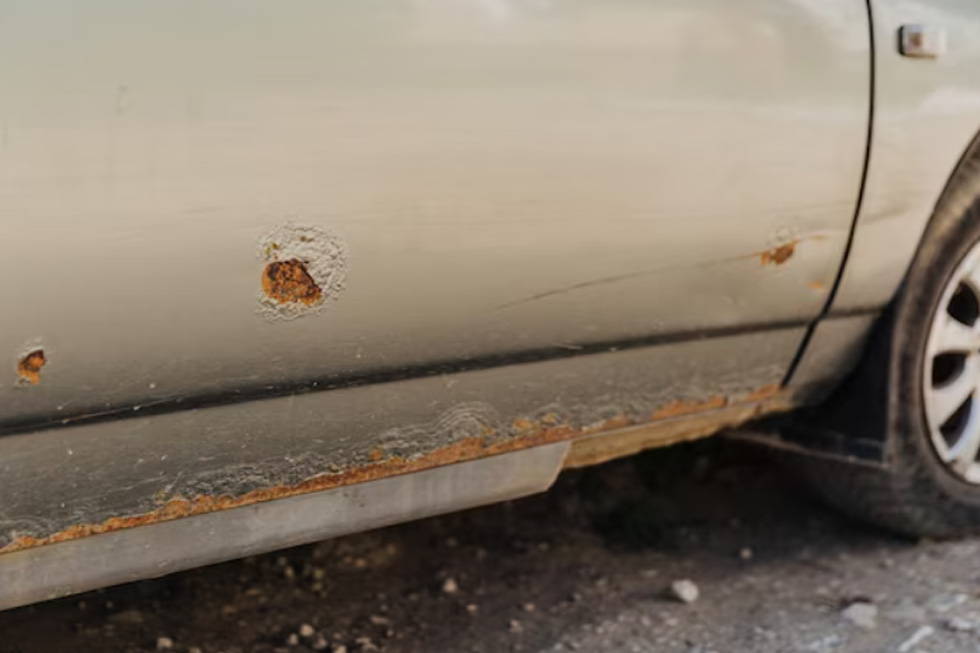Prevenir óxido pintura coche
