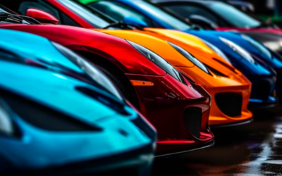 Los colores de pintura que aumentan las ventas de vehículos