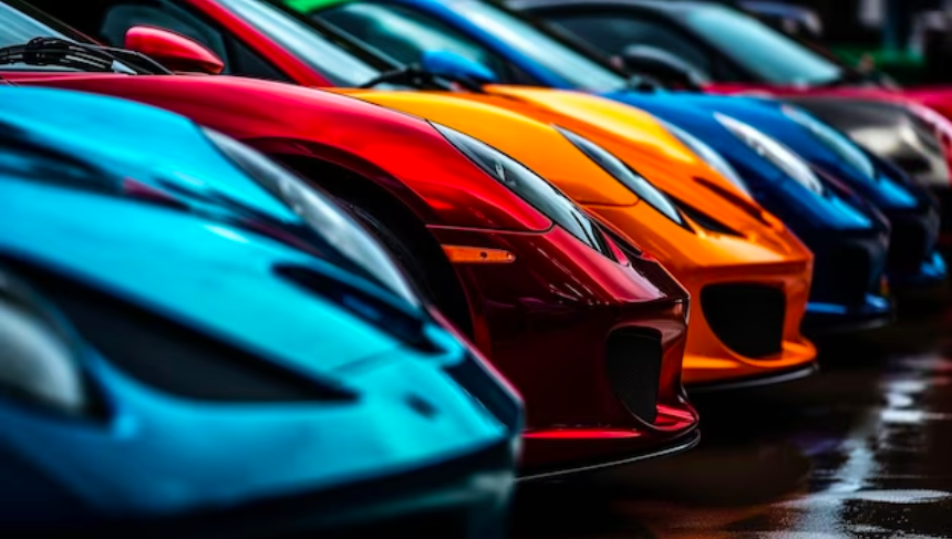 Color de pintura en coche aumentan ventas de vehículos