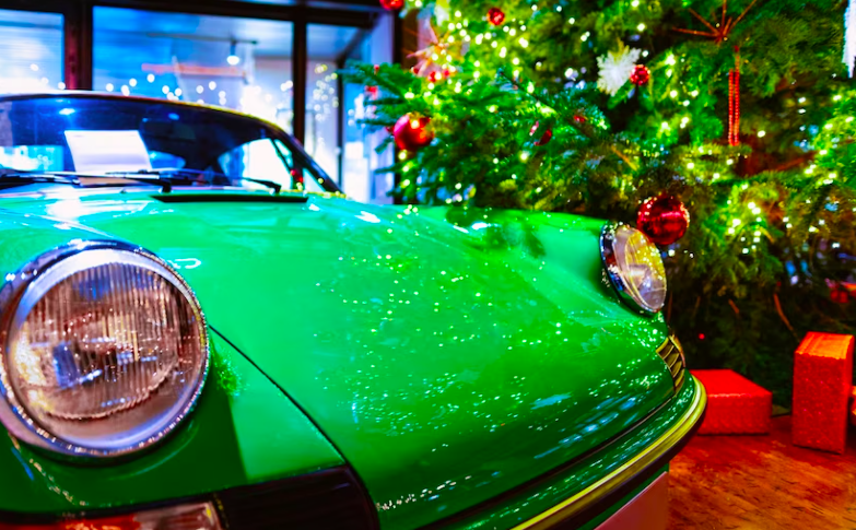 Personalizar la pintura de tu vehículo para eventos especiales, como la Navidad